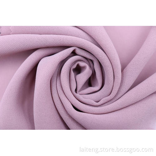 100%Polyester Silky Creutti Chiffon Fabric
